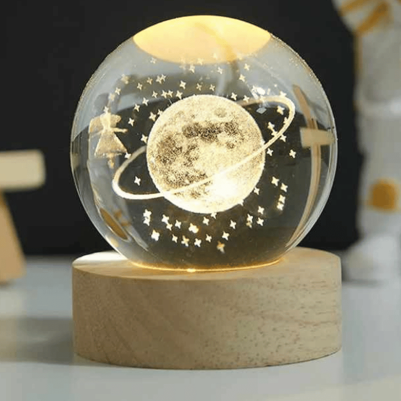ESFERA DE LUZ PLANETA 6CM